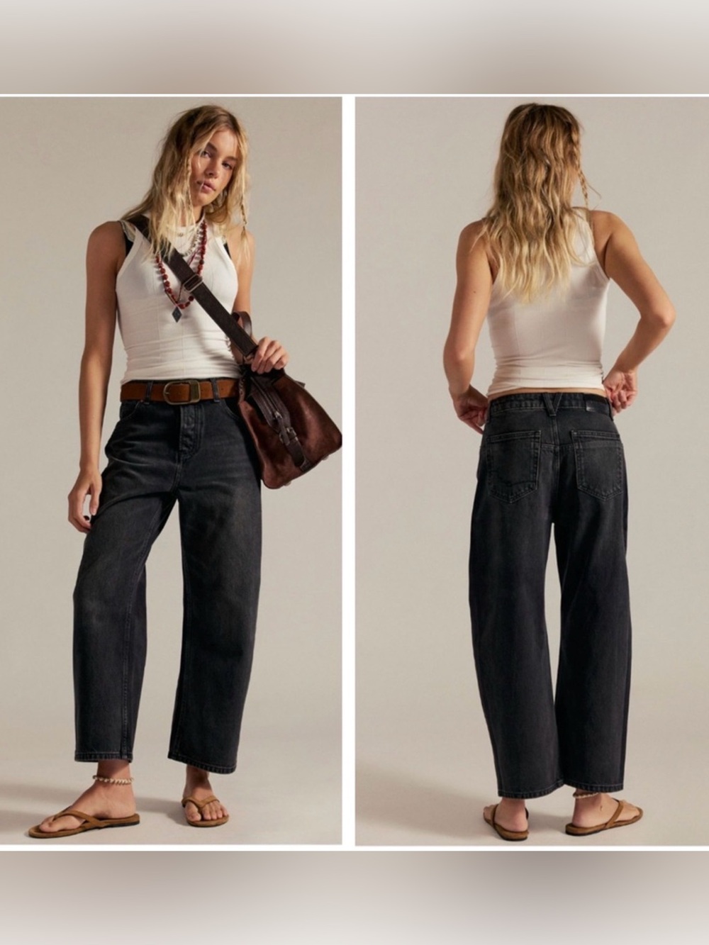 We The Free Black Boyfriend Jeans